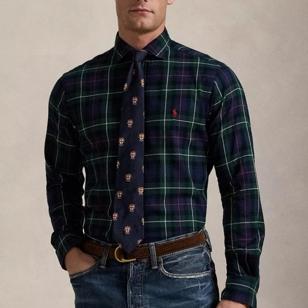 NWT Polo Ralph Lauren Sanded Twill Button Down
